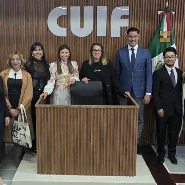 🟢 SASKIA NIÑO DE RIVERA DA NOMBRE A NUEVA SALA DE JUICIOS ORALES EN EL CUIF