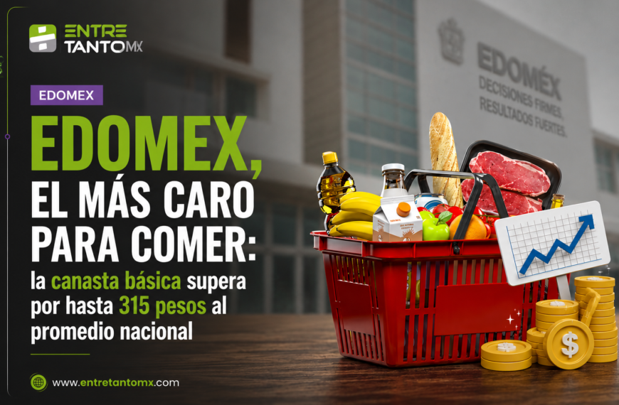EL GOLPE A LA MESA: EDOMEX TIENE LA CANASTA BÁSICA MÁS CARA DEL PAÍS
