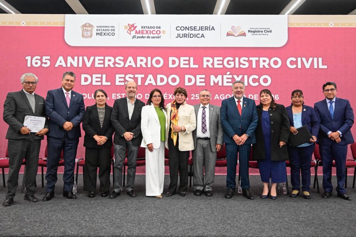 REGISTRO CIVIL DEL EDOMÉX CONMEMORA 165 AÑOS DE SERVICIO A LAS FAMILIAS MEXIQUENSES