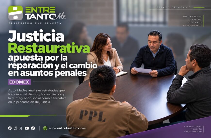 JUSTICIA RESTAURATIVA APUESTA POR LA REPARACIÓN Y EL CAMBIO EN ASUNTOS PENALES