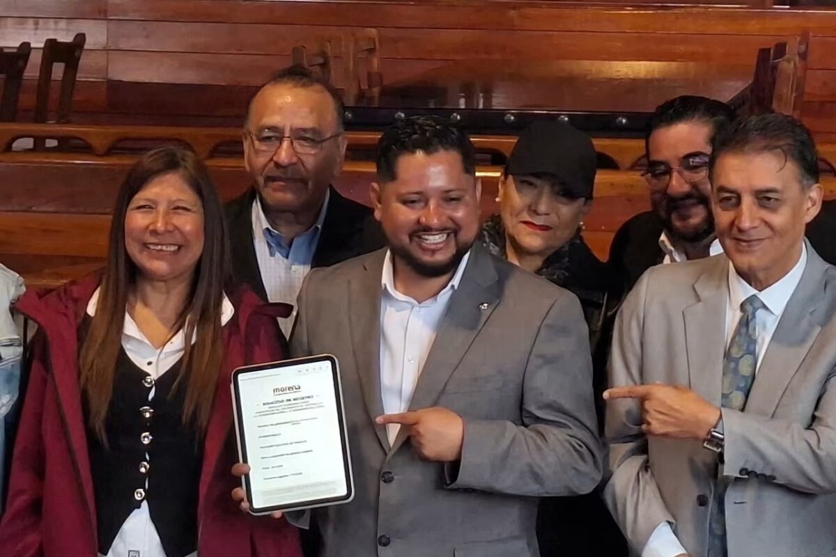 RAFAEL GARCÍA MORENO SE REGISTRA COMO ASPIRANTE A&hellip;