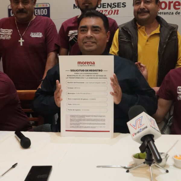SAMUEL DELGADO SE REGISTRA PARA BUSCAR COORDINACIÓN MUNICIPAL&hellip;